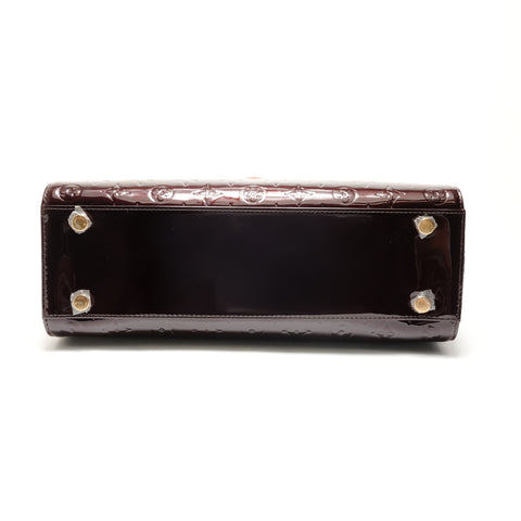 LOUIS VUITTON Vernis Blair GM Monogram Handbag Brown WS26329