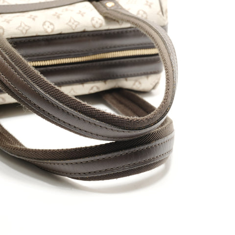 LOUIS VUITTON 2002 Monogram Mini Josephine PM Handtasche beige WS26330
