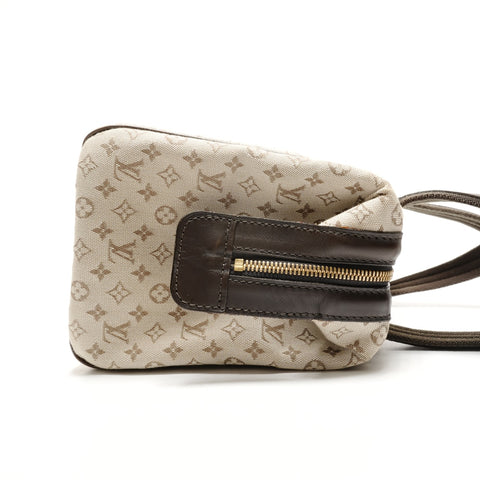 LOUIS VUITTON 2002 Monogram Mini Josephine PM Handtasche beige WS26330