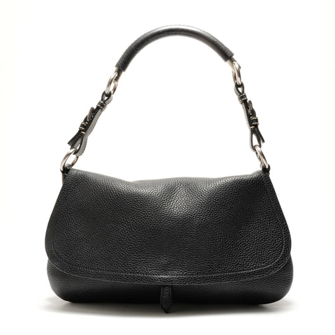 PRADA leather Shoulder Bag black WS26336 – NUIR VINTAGE