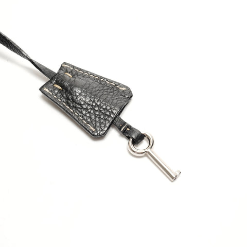 PRADA leather Shoulder Bag black WS26337
