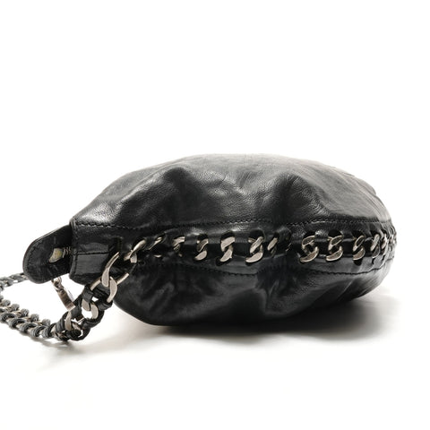 CHANEL 10 series 2005-2006 COCO Mark SilverMetal Luxury Shoulder