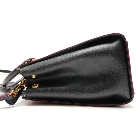 Salvatore Ferragamo Gancini Leopardenmuster 2-Wege-Tasche Handtasche Braun WS26342