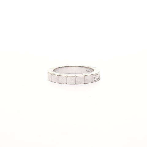 CARTIER Raniere JP#6 K18 White Gold Ring Silver WS26353