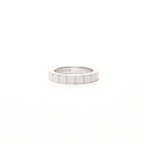 CARTIER Raniere JP#6 K18 White Gold Ring Silver WS26353
