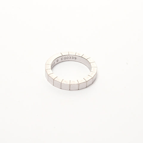 CARTIER Raniere JP#6 K18 White Gold Ring Silver WS26353