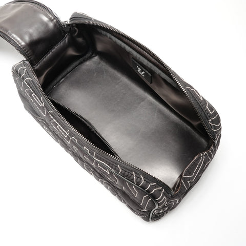 LOUIS VUITTON 2021-2025 Snow Dop Kit Handtasche schwarz WS26357