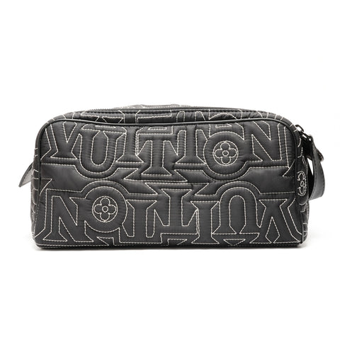 LOUIS VUITTON 2021-2025 Snow Dop Kit Handtasche schwarz WS26357