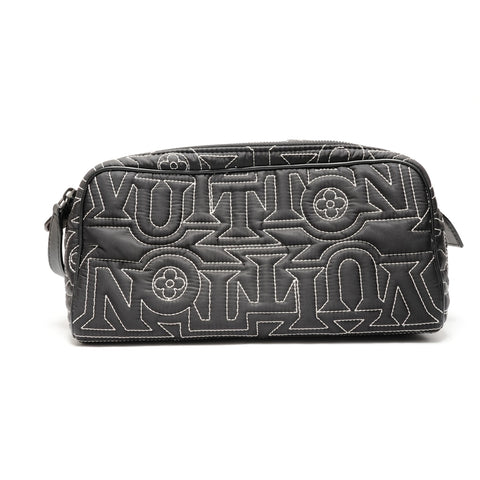 LOUIS VUITTON 2021-2025 Snow Dop Kit Handtasche schwarz WS26357