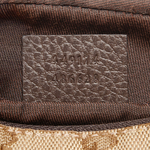 Sac banane en toile GUCCI GG Sac banane Marron WS26359