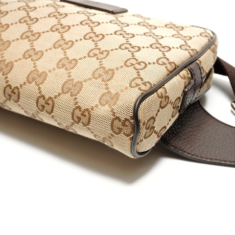 Sac banane en toile GUCCI GG Sac banane Marron WS26359