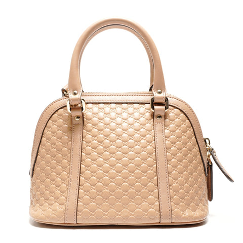 GUCCI Micro Guccissima Leder 2-Wege-Tasche Handtasche beige WS26362