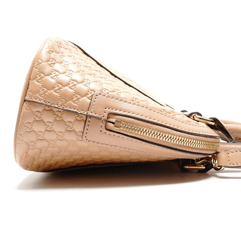 GUCCI Micro Guccissima Leder 2-Wege-Tasche Handtasche beige WS26362