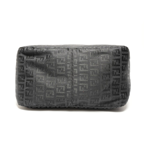 FENDI Zucchino Mamma Baguette One Shoulder Bag Umhängetasche schwarz WS26366