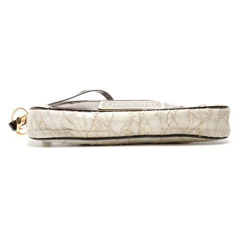 Christian Dior Wildleder Saddle Pouch Umhängetasche beige WS26367