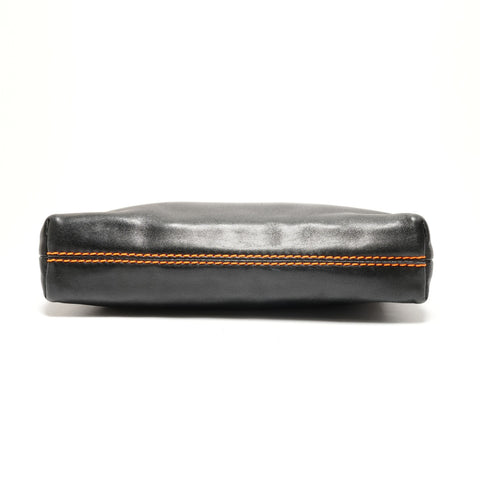 CHANEL Nr. 9 2004-2005 Lammfell Wild Stitch Umhängetasche schwarz WS26370