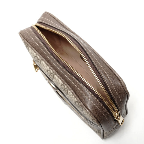 GUCCI GG Supreme Belt Bag Waist bag Brown WS26373