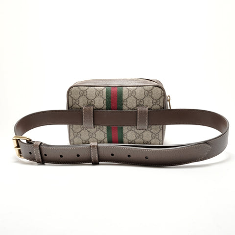 GUCCI GG Supreme Belt Bag Waist bag Brown WS26373