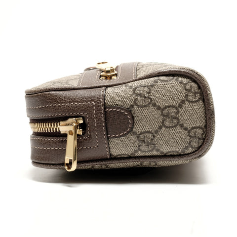 GUCCI GG Supreme Belt Bag Waist bag Brown WS26373
