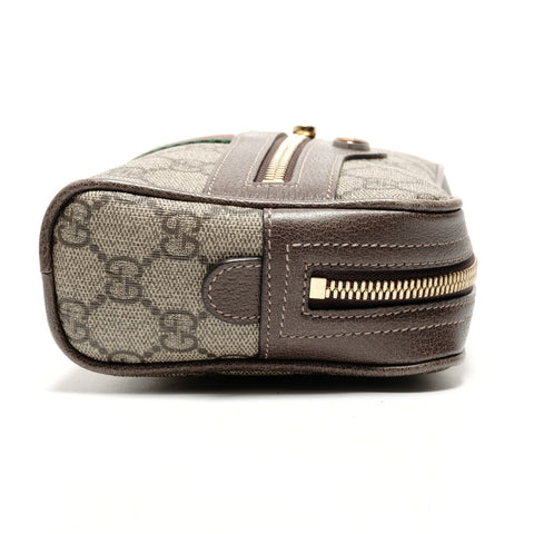 GUCCI GG Supreme Belt Bag Waist bag Brown WS26373