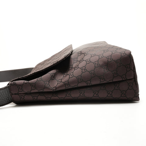 GUCCI GG Nylon Shoulder Bag Shoulder Bag Brown WS26374