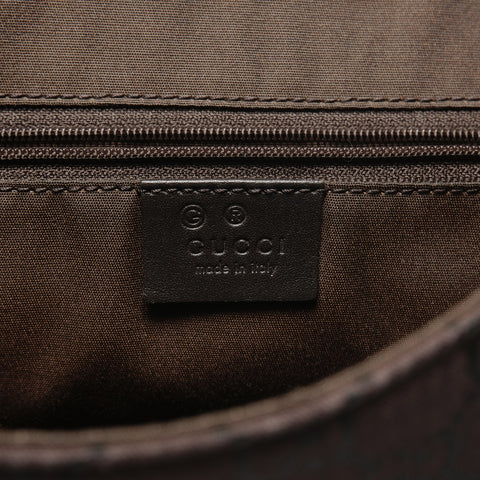GUCCI GG Nylon Shoulder Bag Shoulder Bag Brown WS26374