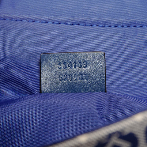 GUCCI Children's Messenger Bag Shoulder Bag blue WS26377