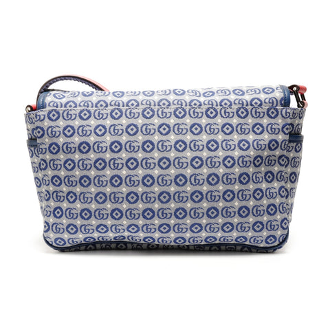 GUCCI Children's Messenger Bag Shoulder Bag blue WS26377