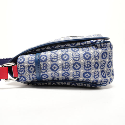 GUCCI Children's Messenger Bag Shoulder Bag blue WS26377