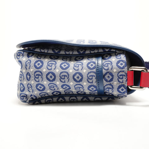 GUCCI Children's Messenger Bag Shoulder Bag blue WS26377