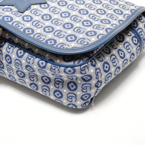 GUCCI Children's Messenger Bag Shoulder Bag blue WS26377