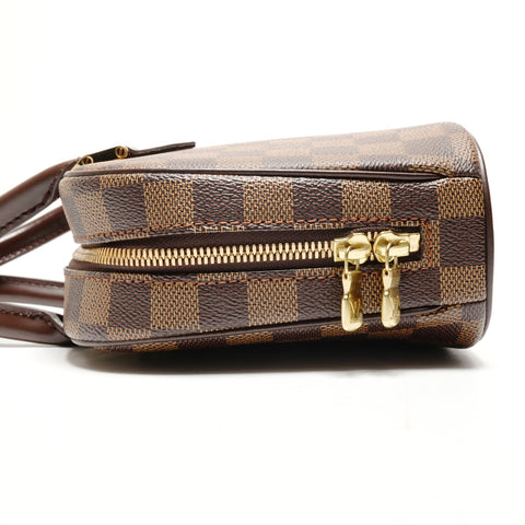 LOUIS VUITTON 2004 Damier Saria Mini Handbag Brown WS26378