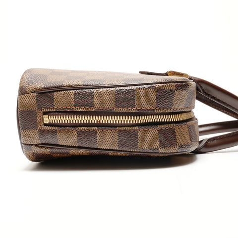 LOUIS VUITTON 2004 Damier Saria Mini Handbag Brown WS26378