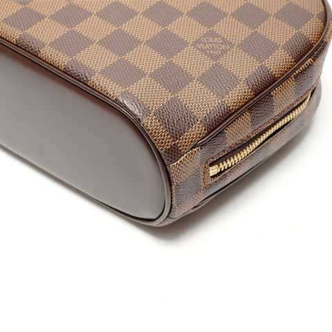 LOUIS VUITTON 2004 Damier Saria Mini Handbag Brown WS26378