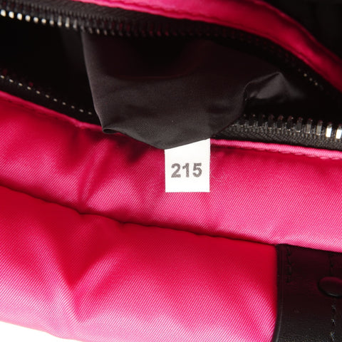 PRADA Nylon Triangle Logo 2WAY Handbag pink WS26379