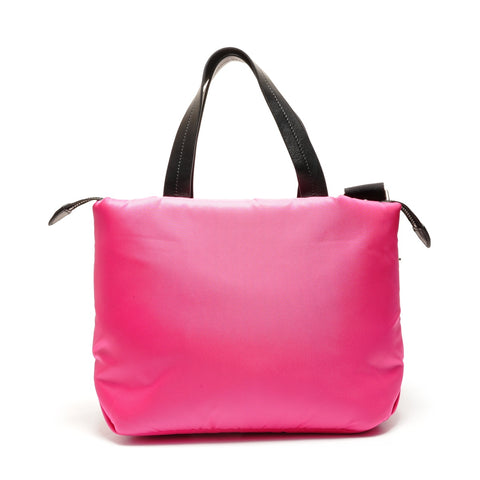 PRADA Nylon Triangle Logo 2WAY Handbag pink WS26379