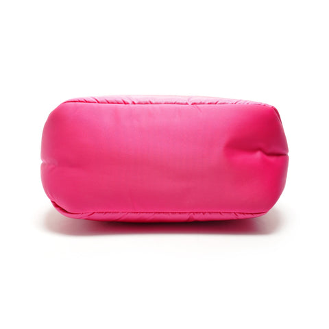 PRADA Nylon Triangle Logo 2WAY Handbag pink WS26379