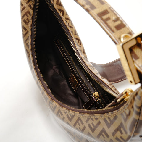 FENDI Zucchino One Shoulder Bag Shoulder Bag beige WS26383