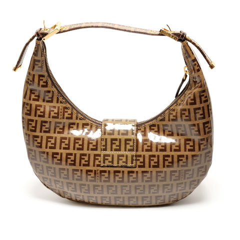 FENDI Zucchino One Shoulder Bag Shoulder Bag beige WS26383