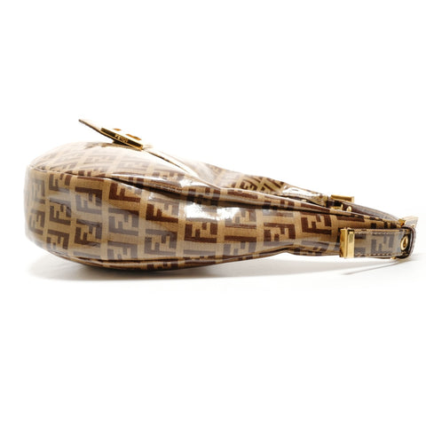 FENDI Zucchino One Shoulder Bag Shoulder Bag beige WS26383
