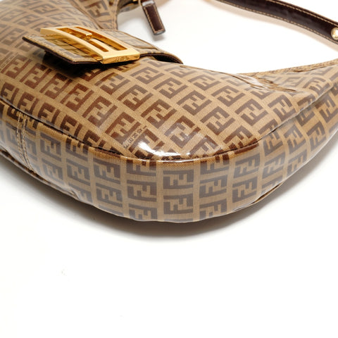 FENDI Zucchino One Shoulder Bag Shoulder Bag beige WS26383