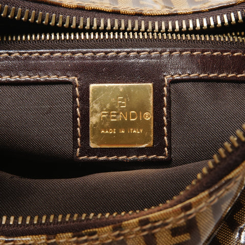 FENDI Zucchino One Shoulder Bag Shoulder Bag beige WS26383