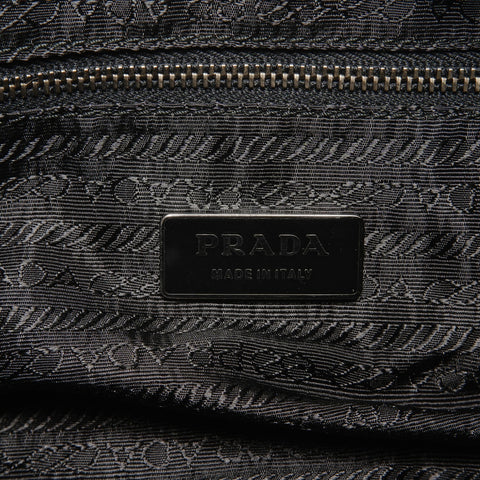 PRADA 皮革单肩包 黑色 WS26393