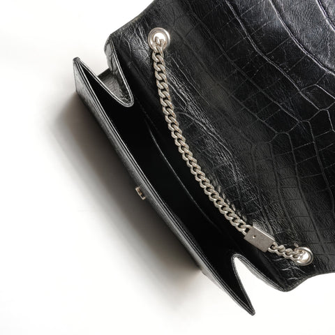 YVES SAINT LAURENT Classic Kate Tassel Shoulder Bag black WS26394