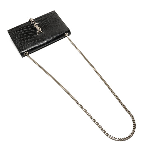 YVES SAINT LAURENT Classic Kate Tassel Shoulder Bag black WS26394