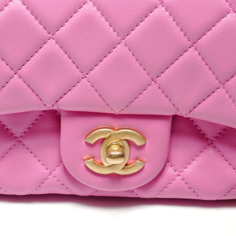 CHANEL 30 Series Mini Matelasse Cocoball Chain Shoulder Bag pink WS26397