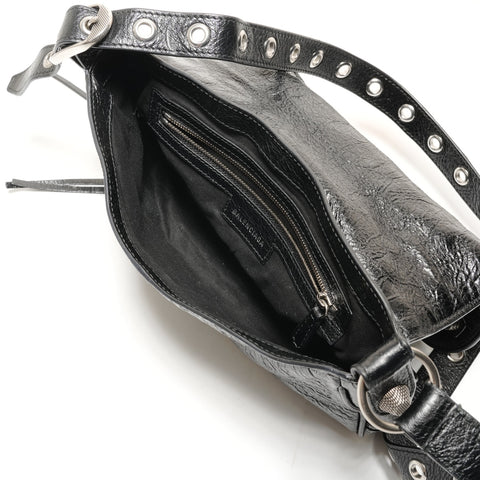 BALENCIAGA le cagoule Shoulder Bag black WS26399