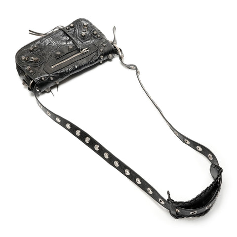 BALENCIAGA le cagoule Shoulder Bag black WS26399