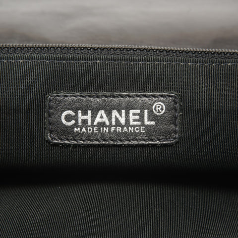 CHANEL No. 5 1997-1999 Rum Chanel 2.55 Shoulder Bag black WS26400
