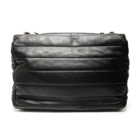 CHANEL No. 5 1997-1999 Rum Chanel 2.55 Shoulder Bag black WS26400